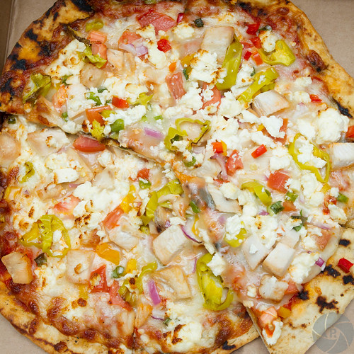 Greek pizza- squared