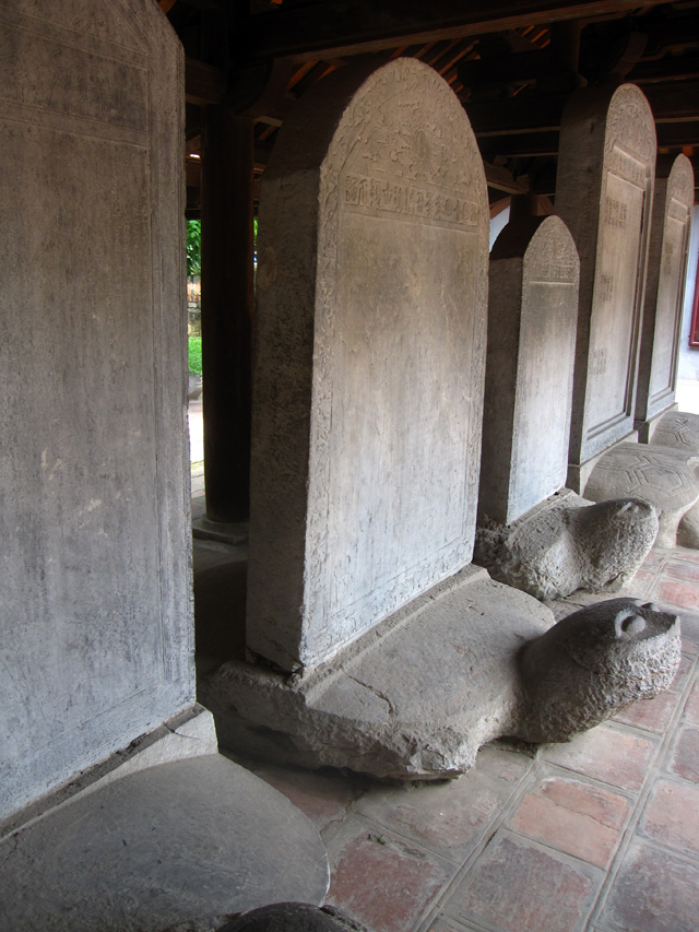 Turtle stelae