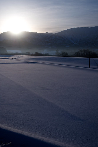 morning winter snow dawn nikon niigata d90 jpaan 2013