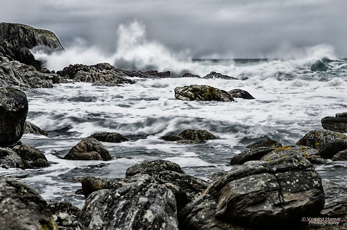 ocean sea sky seascape storm water norway clouds lens landscape norge drops nikon rocks day waves wind no wideangle rough nikkor westcoast locations costal sunnmøre møreogromsdal colorefexpro herøy niksoftware 1685mm d7000