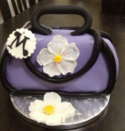 Flower Bag Cake by Mohsana Moid of Takeawaycakes
