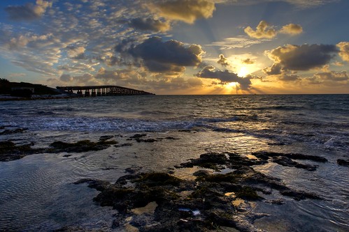 seascape sunrise landscape coast florida marathon horizon keywest hdr floridakeys sevenmilebridge photomatix knightskey