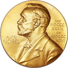 Crick Nobel medal obverse