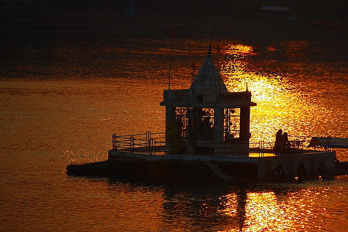sunset india water canon river temple eos holy narmada jabalpur 450d aksveer