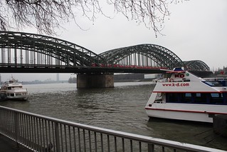 Rail bridge over the Rhine