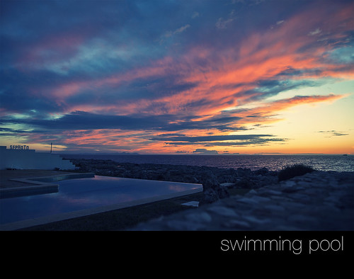 sunset sea lighthouse pool swimming faro atardecer mar mediterranean mediterraneo piscina mallorca channel menorca estrecho artrutx tamarinda