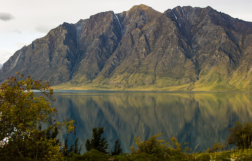 autumn newzealand lake mountains reflection reflections nikon calm alpine southisland d700