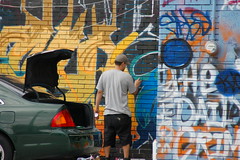 Graffiti artist