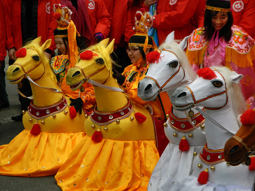 Chinese New Year Parade Riders