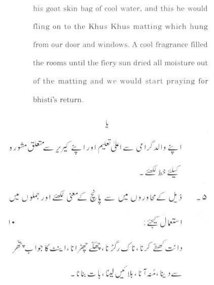 DU SOL B.A. Programme Question Paper - Urdu Language (C) - Paper II 