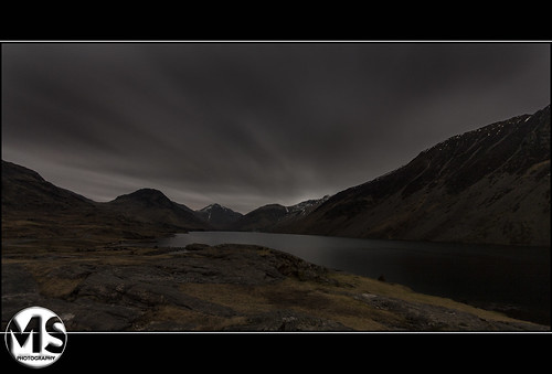 lakedistrict nighttime cumbria wastwater