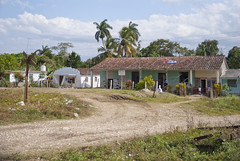 La escuelita primaria del Pueblo de Vega de Palma, en Camajuaní, provincia Villa Clara, Cuba - 2013
