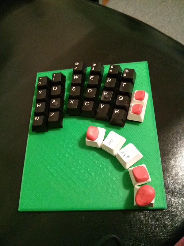 A study for the Mark 6 Keyboard Prototype.