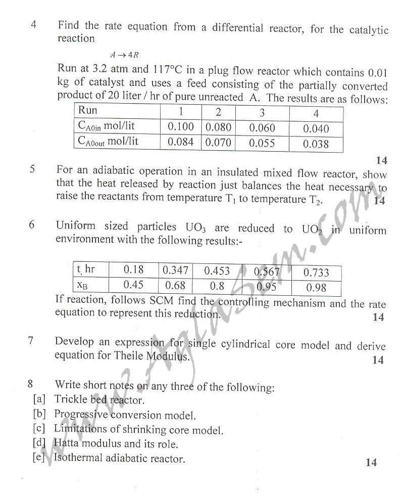 DTU Question Papers 2010  6 Semester - End Sem - PT-311