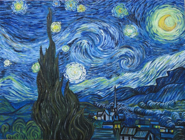 Starry night, My copy | Flickr - Photo Sharing!