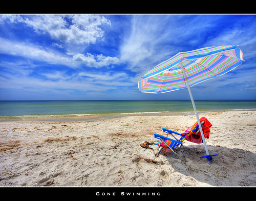ocean sea vacation sun beach umbrella sand surf florida tide clearwaterbeach clearwater canon5dmarkii