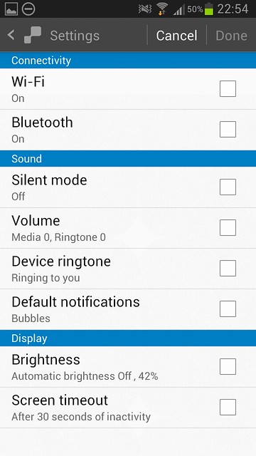 Samsung TecTiles App