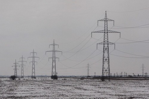 More transmission lines cross the Romanian countryside