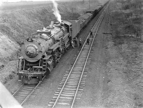 cbq 2104 class m4 6318 burlington railroad baldwin steam locomotive train chz