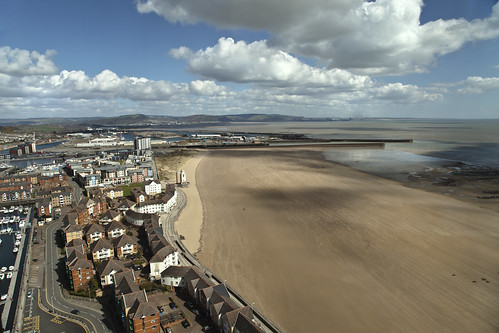 dylan tower beach swansea marina boats town sand view thomas panoramic maritime ugly quarter lovely meridian smq