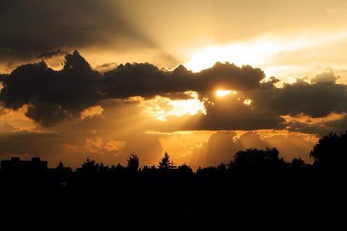 sunset sky sun clouds prague uploaded:by=flickrmobile flickriosapp:filter=nofilter