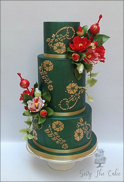 Cake Inspired by the Japanese Tradition by Seize The Cake