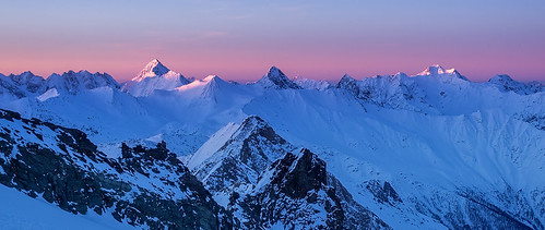 panorama mountains alps sunrise austria tirol österreich berge alpen hohe roter osttirol knopf tauern hohetauernnationalpark hochschober glödis