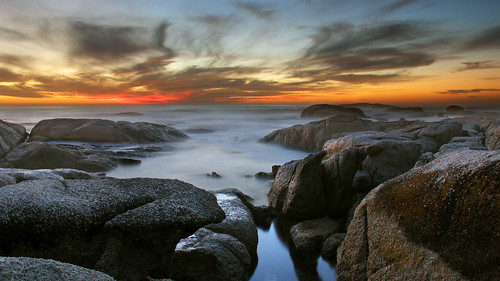 africa sunset seascape beach landscape paul bay town rocks pix south cape psk peninsula camps rockpool knipe pskpix