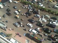 Sharea Faisal Traffic Accident During VIP Movement IMG-20130405-00484