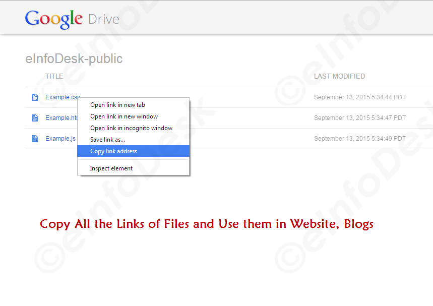 Getting Direct Links of Files on Public Folder of Google Drive