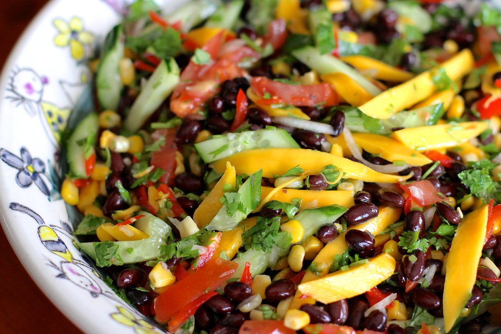 Black Bean and Mango Salad...