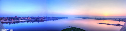 panorama sun sunrise landscape egypt hdr thenile benisuef maany maanysphotography