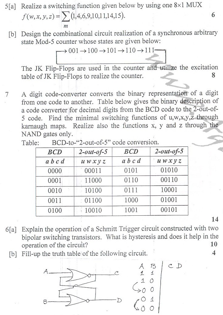 DTU Question Papers 2010  4 Semester - End  Sem - COE-EC-214