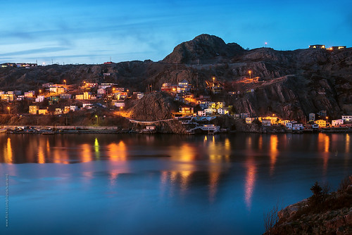 ocean lighting winter sea panorama house mountain canada night newfoundland spring twilight nikon scenery downtown village view nightscape harbour hill battery stjohns bluehour signalhill nfld atlanticcanada d600 stjohnsharbour newfoundlandandlabrador nikond600