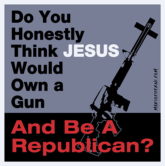 Jesus, Republicans and Guns