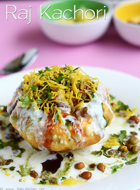 Raj kachori recipe | Chaat recipes - Raks Kitchen