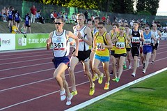 Součástí dráhového mistrovství republiky na 10 000 metrů bude veřejný závod