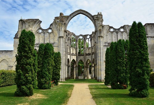 oise abbaye ruines ourscamp