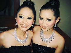 Do U Remember These Supermodel  @leonie_3688 & @kimmymajalap ?? 8 Years Ago I Think.. Makover By Me. #razaksindustudio #makeup #makeupartist #makeupaddict #makeuptutorial #makeuplover #throwback #kotakinabalu #sabah #borneo