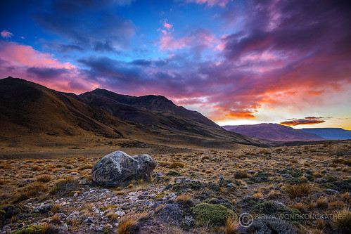 cloud patagonia mountain argentina sunrise elchalten