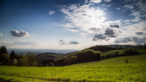 blue sky panorama sun bayern himmel blau sonne niederbayern ölberg schöllnach langfurth