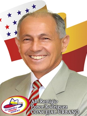 Ab. Remigio Ponce Rodríguez. CONCEJAL URBANO.
