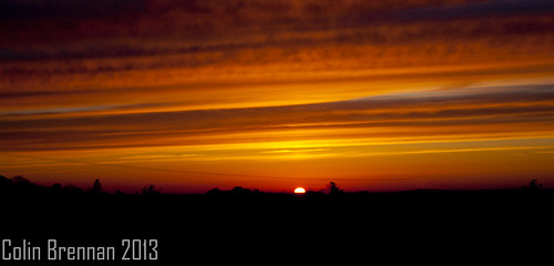 morning ireland orange sun clouds sunrise landscape early cool interesting bright earlymorning colourful 5am ballyfin
