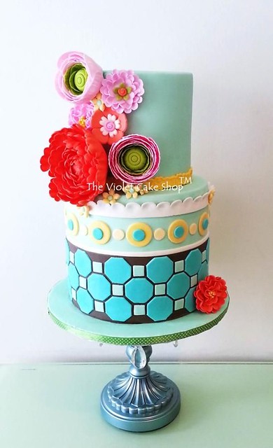 Trendy Milestone Birthday CakeViolet - The Violet Cake Shop™