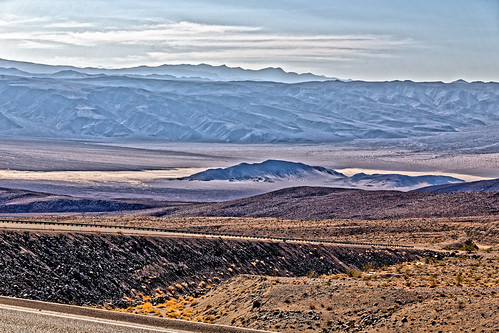 deathvalley view hills mountains sand dessert blue sky street nationalpark california scuthography