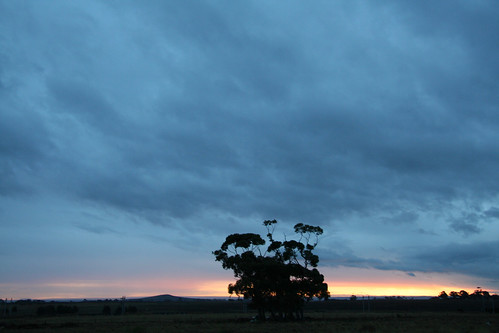 sunset australia victoria melton