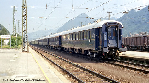 train austria österreich eisenbahn railway zug pullman orientexpress jenbach ciwl compagnieinternationaledeswagonslits
