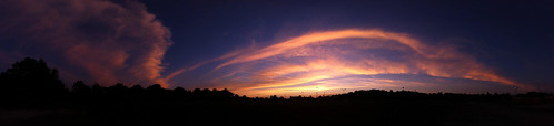 sunset sky sun clouds kentohio 360panorama