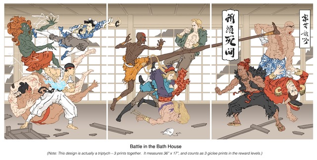 Ukiyo-e Heroes, Personagens dos Jogos no estilo Clássico Japonês