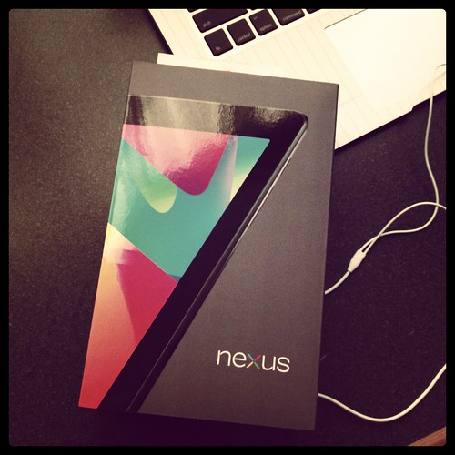 Nexus 7 acquired...